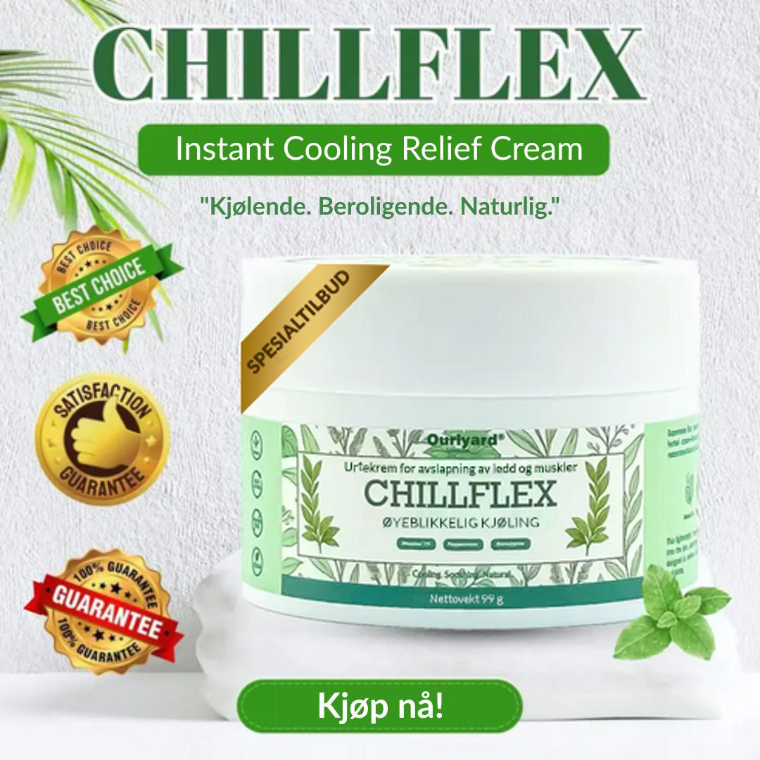 🔥Offisiell butikk: Ourlyard® Chillflex Mint Smertelindrende Krem (Behandling for leddgikt, nervesmerter, revmatiske sykdommer, muskelkramper, rykninger og idrettsskader)