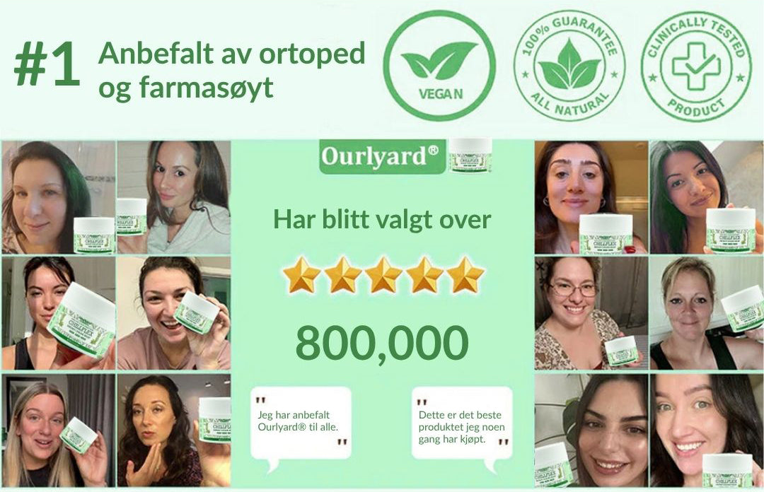 🔥Offisiell butikk: Ourlyard® Chillflex Mint Smertelindrende Krem (Behandling for leddgikt, nervesmerter, revmatiske sykdommer, muskelkramper, rykninger og idrettsskader)