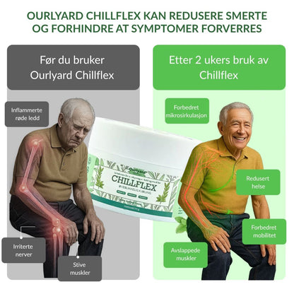 🔥Offisiell butikk: Ourlyard® Chillflex Mint Smertelindrende Krem (Behandling for leddgikt, nervesmerter, revmatiske sykdommer, muskelkramper, rykninger og idrettsskader)