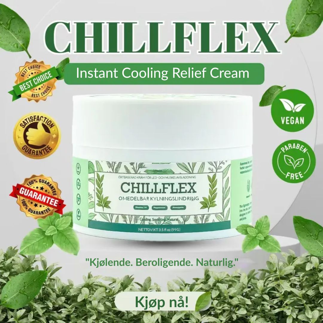 🔥Offisiell butikk: Ourlyard® Chillflex Mint Smertelindrende Krem (Behandling for leddgikt, nervesmerter, revmatiske sykdommer, muskelkramper, rykninger og idrettsskader)